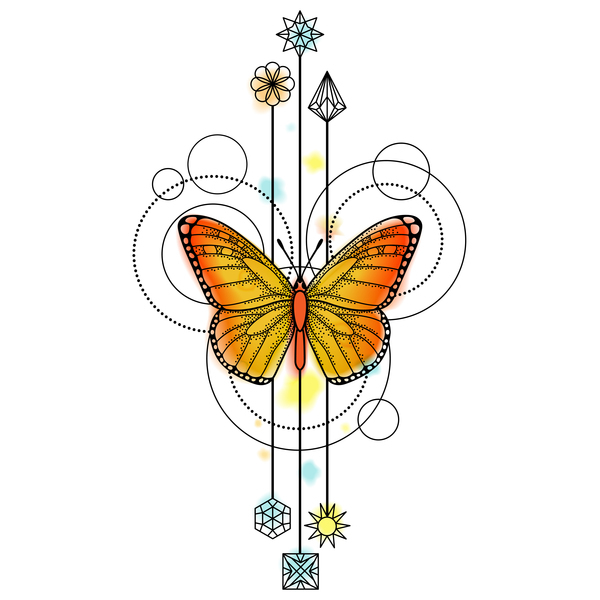 papillon décoratif 