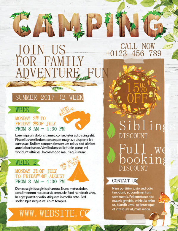 flyer camping 