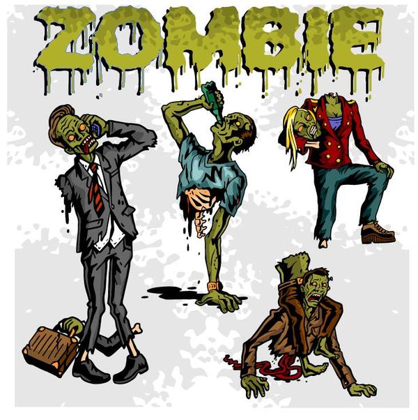 zombie cartoni animati 