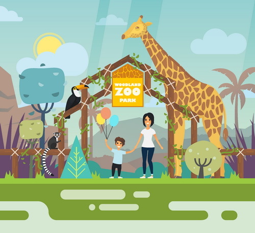Zoo cartone animato 