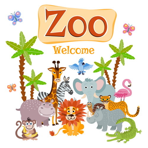 Zoo cartoon 