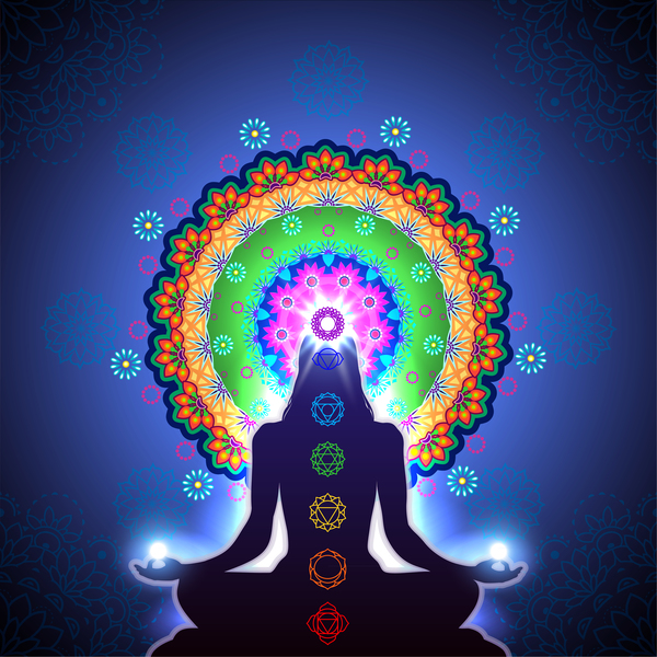 Mandala La méditation chakra 