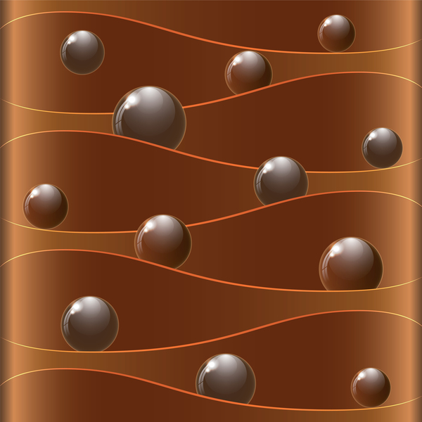 pattern chocolate ball  