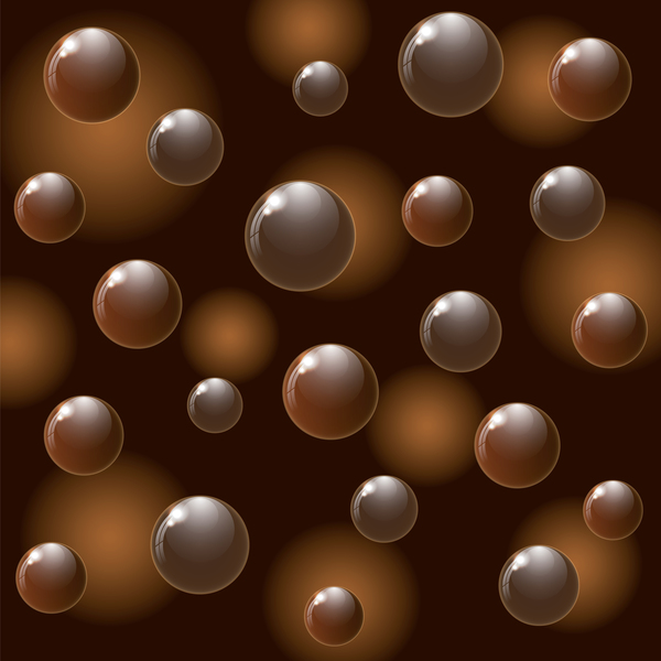 pattern chocolate ball 