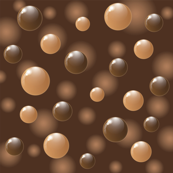 Schokolade Muster ball 