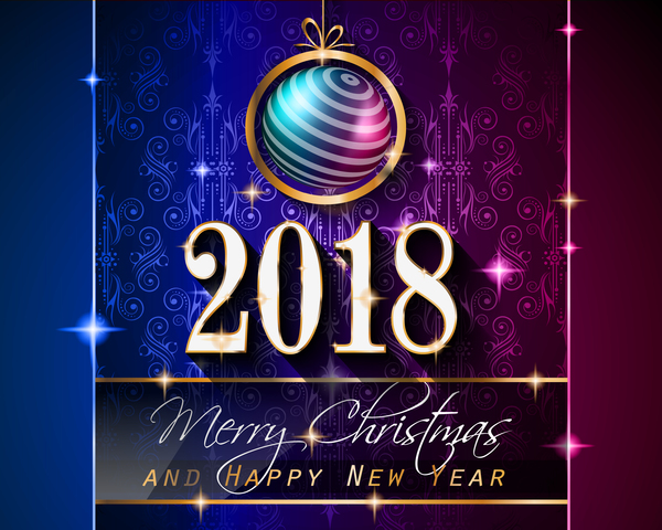palle new Natale anno annata 2018 