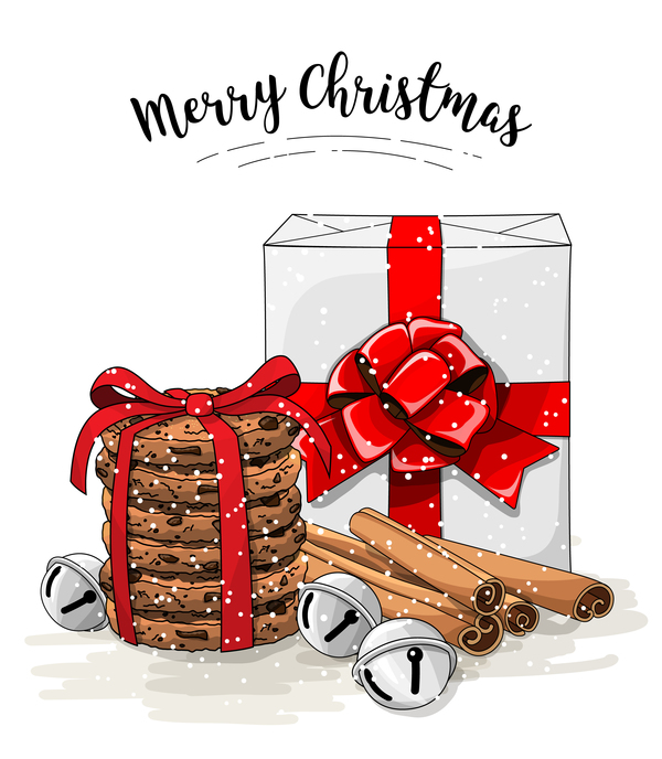 、クリスマス、クッキー、食品 