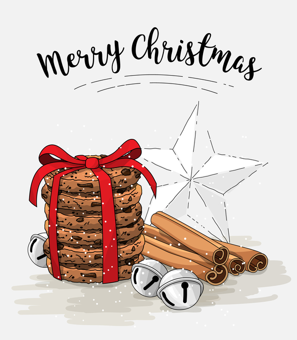 、クリスマス、クッキー、食品 