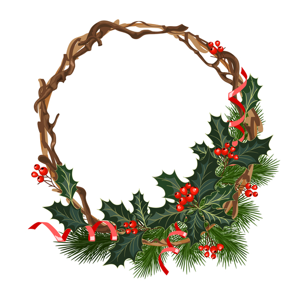 、枝、クリスマス、ホリー、装飾品、松 