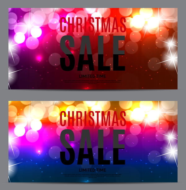 jul försäljning banners 