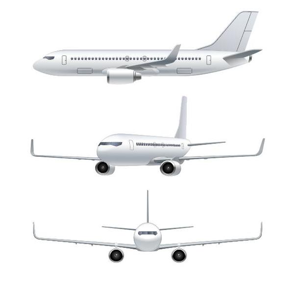 Zivil- Flugzeuge 