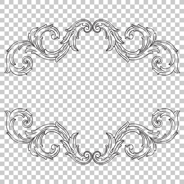 Klassisches Ornament Rahmen Vektor Illustration 11 Welovesolo