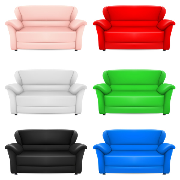 soffa färgade 