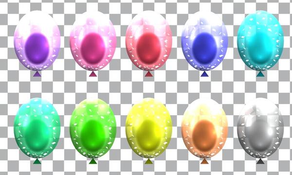 färgglada ballonger 