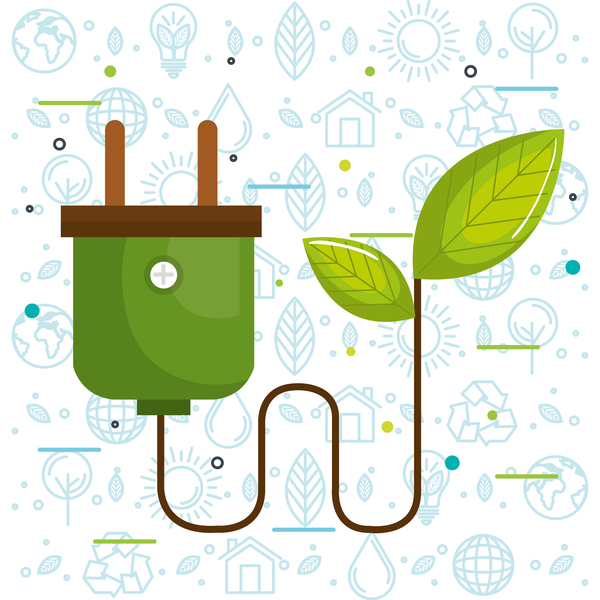 Umwelt Ökologie Konzept Infografik 