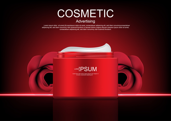 Werbung poster Kosmetik creme Bleaching 
