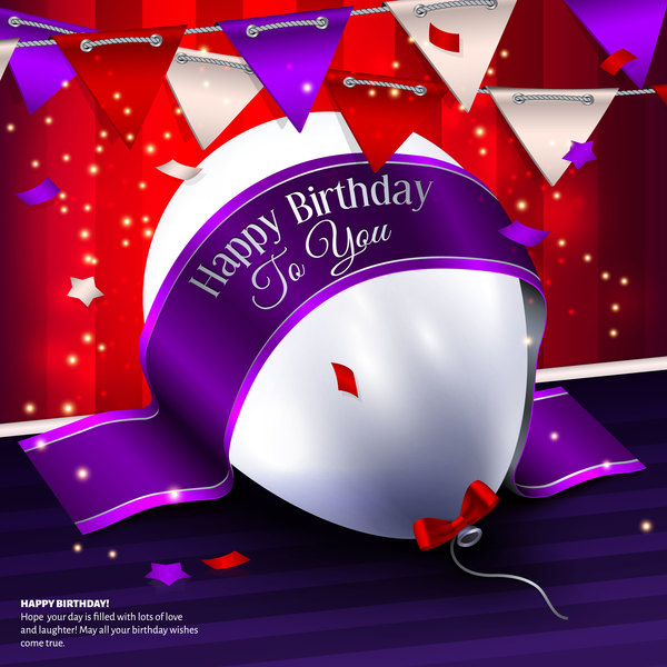 Födelsedag creative ballonger 