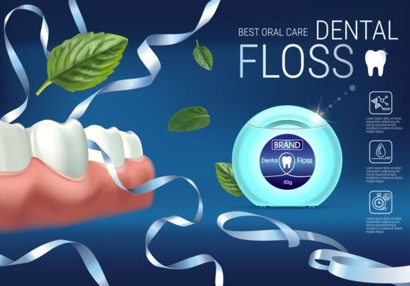 tandtråd reklam Dental creative 