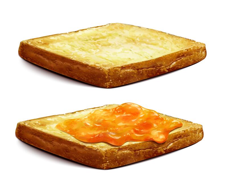 marmellata Crostini di pane 