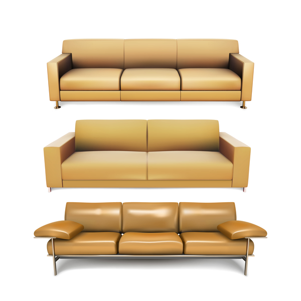 Scuro giallo divano 