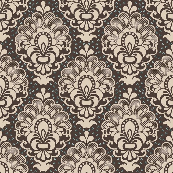 seamless pattern decorative damask 