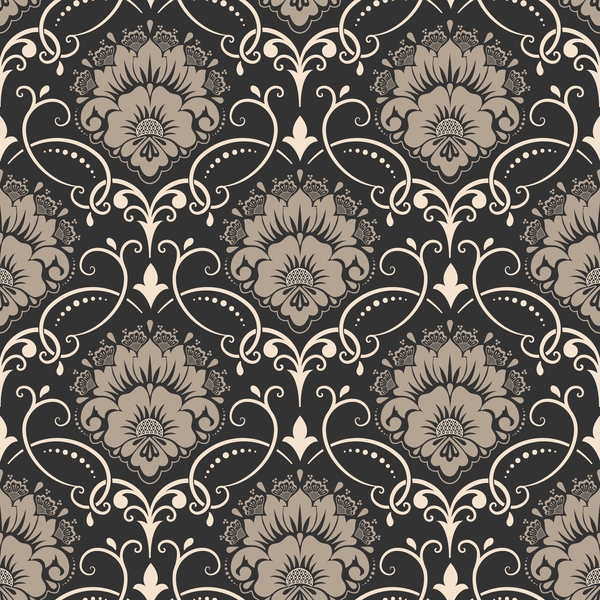 seamless pattern decorative damask 
