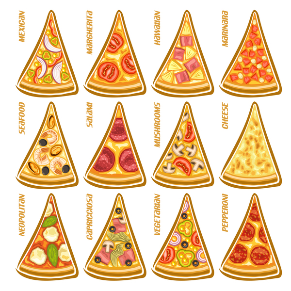 Pizze diverse 