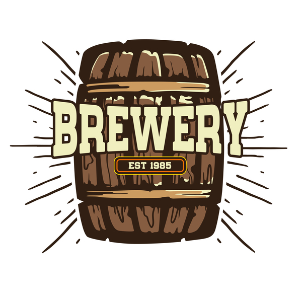 logo Entwurf Bier 