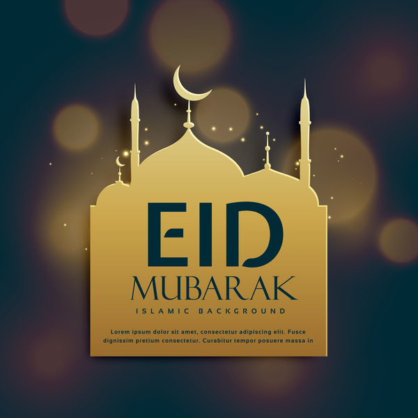 sfocature Mubarak Eid 