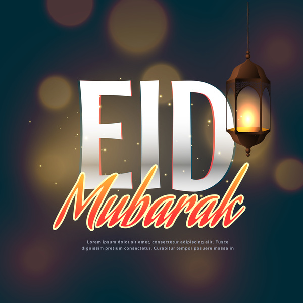 sfocature Mubarak Eid 