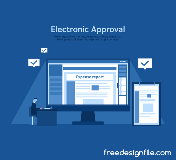 Elctronic business approval 