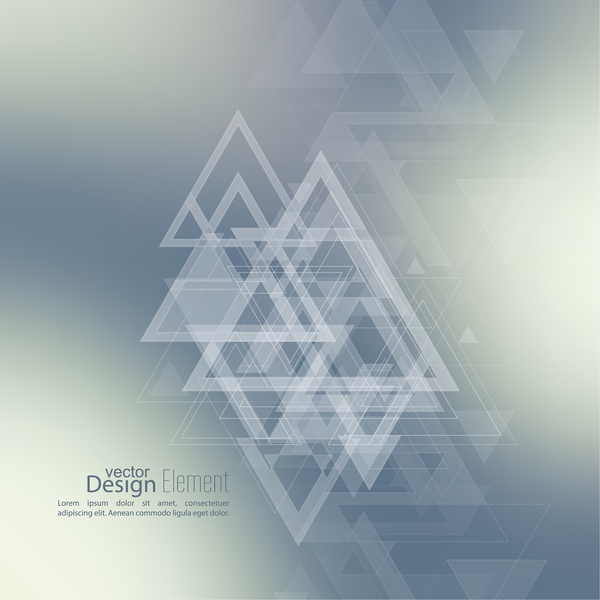 elegant Dreieck Abstrakt 