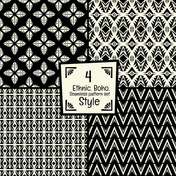 seamless pattern ethnic boho 