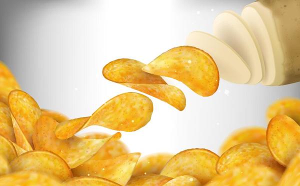potatis Färska chips 