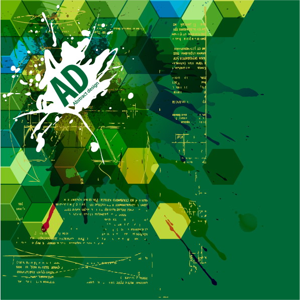grunge grön Abstrakt 