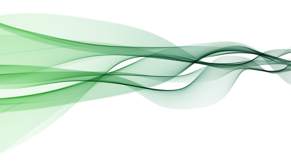 wavy lines green abstract 