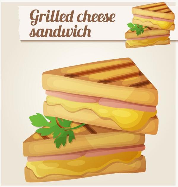sandwich formaggio alla griglia 