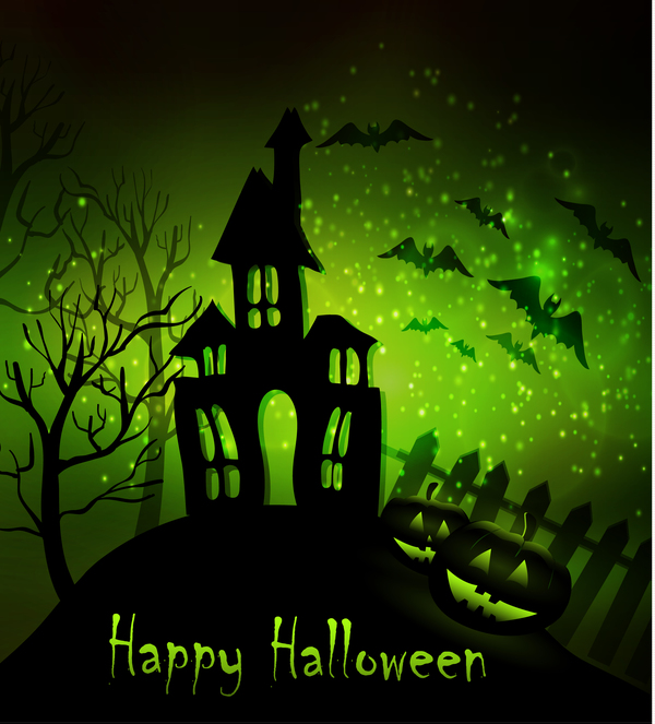 Halloween Horror Nacht Hintergrund Vektoren 11 - WeLoveSoLo
