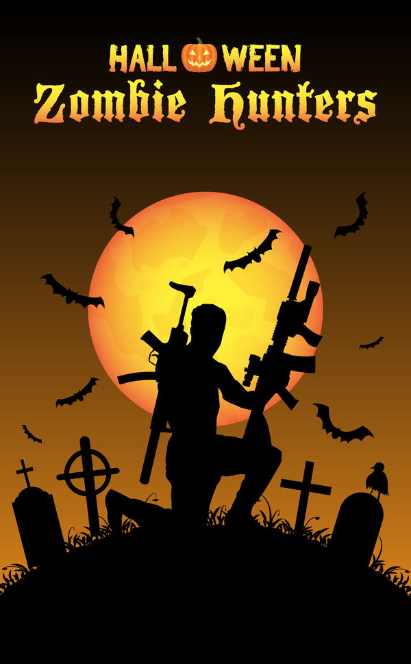 zombie poster jager halloween 