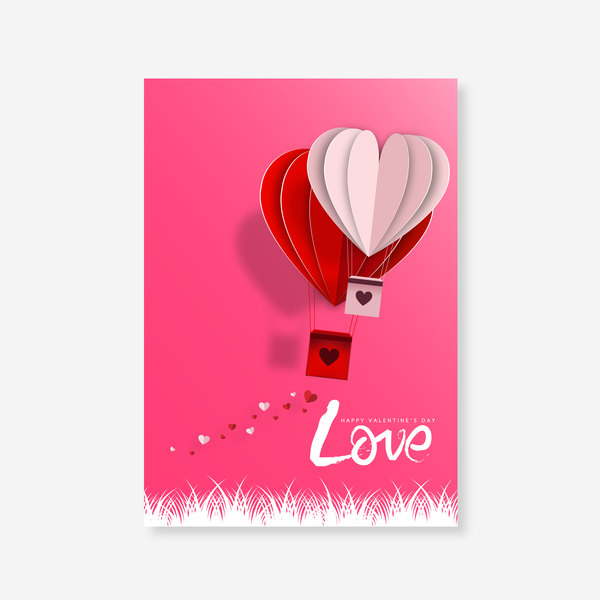 折り紙 バレンタイン 、カード、1 日、グリーティング カード、ハッピー 
