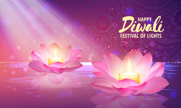 happy festival Diwali chiaro 