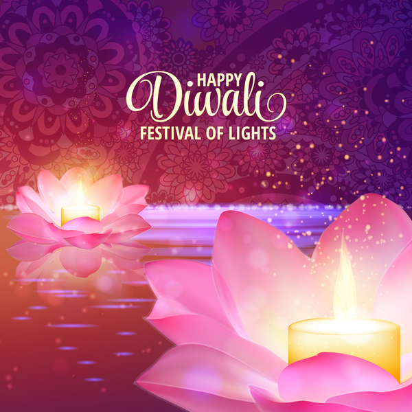happy festival Diwali chiaro 