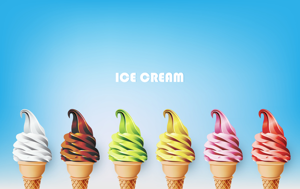 ice cream blue 