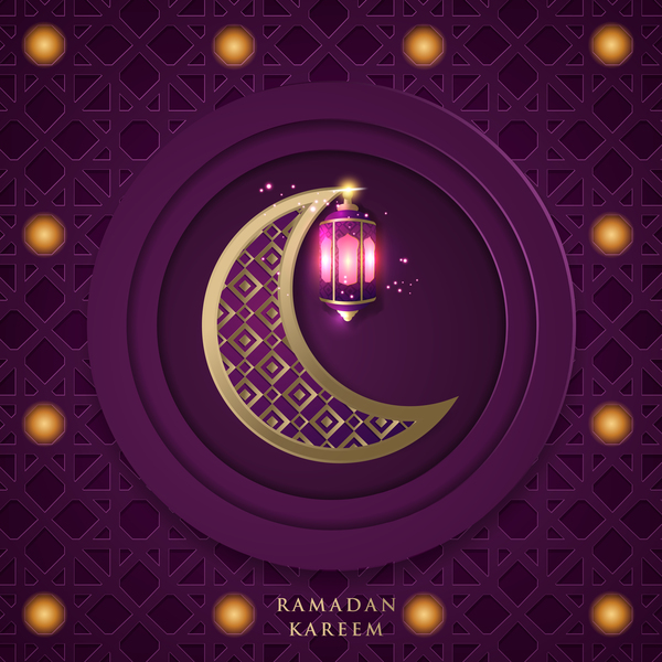 ramadan purple islamische 