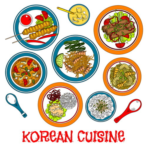 、料理、韓国語 