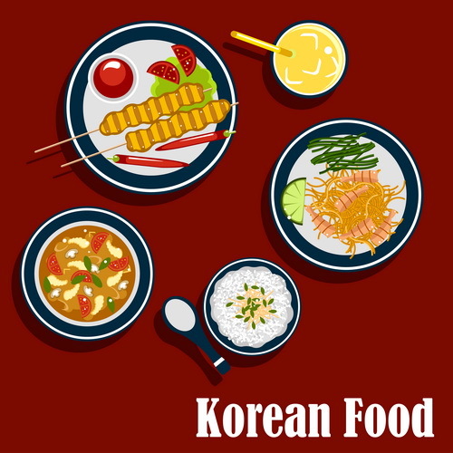 Koreanisch Essen 