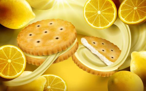 Zitrone poster cookies 