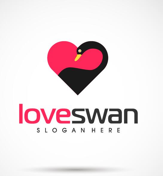 Schwan logo Liebe 
