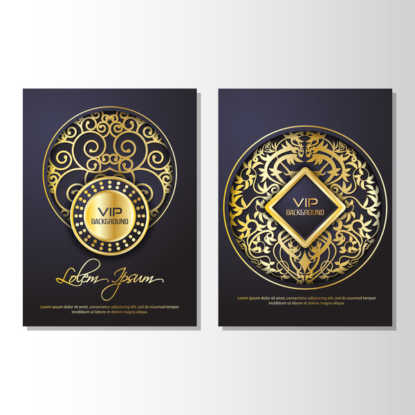 vip or luxe couverture brochure 