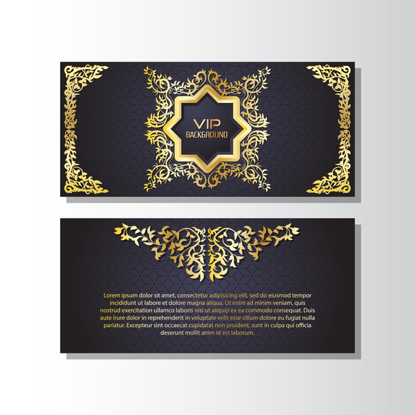 vip or luxe couverture brochure 